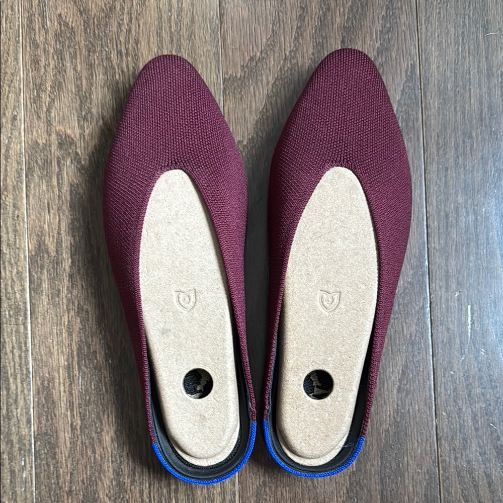 Rothy's Burgundy Mules
